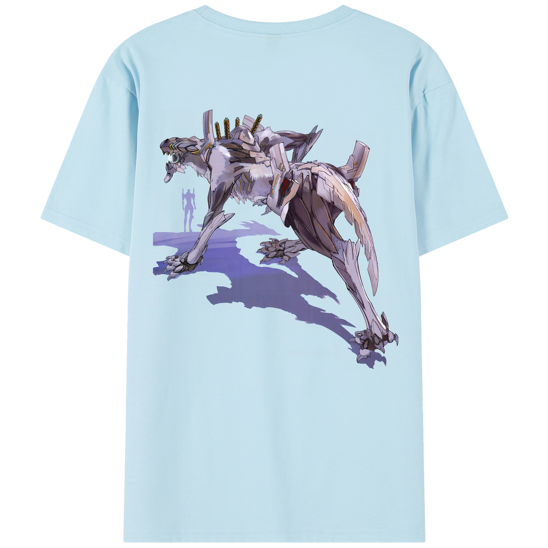 （画像用） EVA 新世紀エヴァンゲリオン 綿100％半袖Tシャツ（背面プリント）